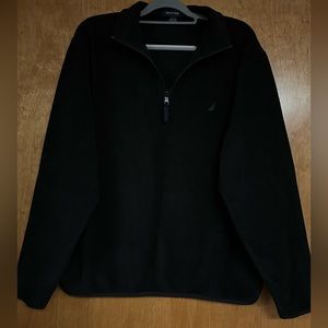 Like New Nautica Fleece Quarter-zip With Pocket